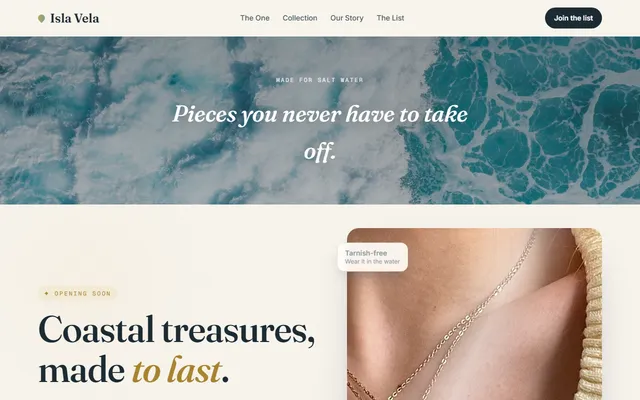 Screenshot of islavela.store